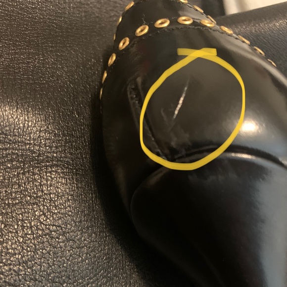 Sergio Rossi (Vero Cuoio) Over the Knee Leather Boots - Picture 13 of 13